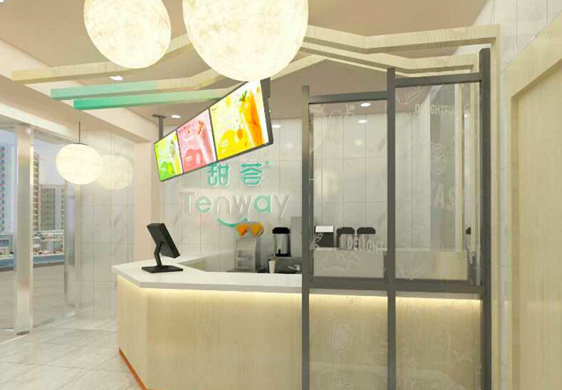 賀：我司中標(biāo)甜薈江寧店商鋪裝修工程
